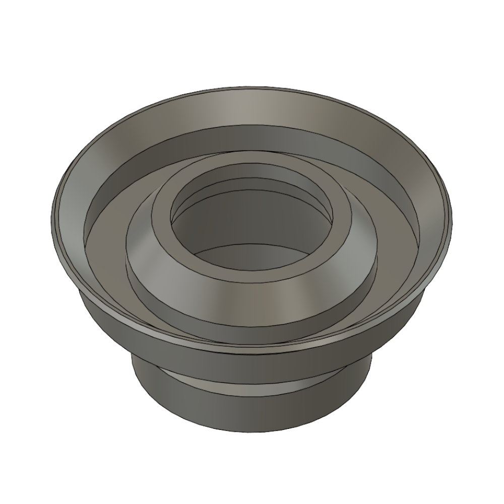 DS CAM Individuelles Sub - Straumann Tissue Level RN kompatibel für Titan  (Flat Tool)