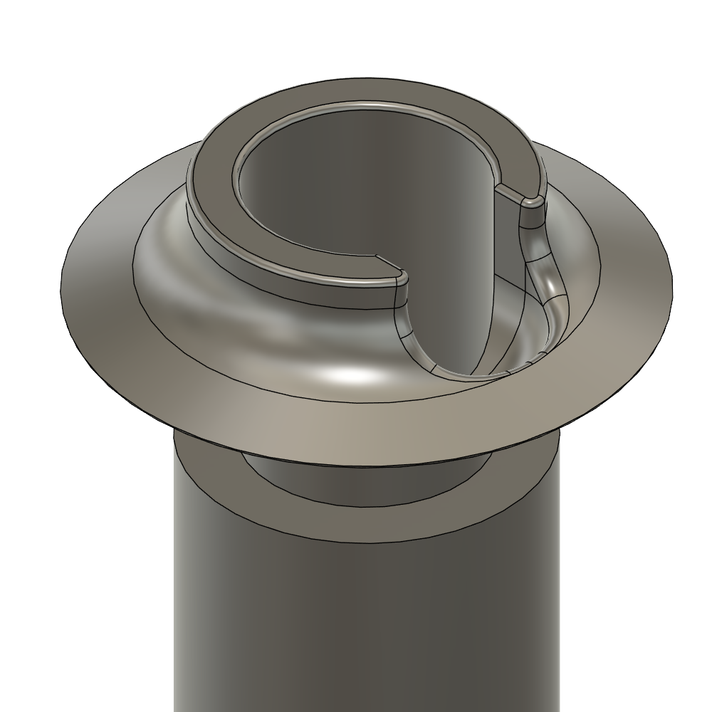 DS CAM Dynamic Abutment Solutions - Tri Matrix P45 engaging for PMMA